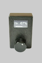 Variable Speed Fan Control for Humvee - OLED display showing temperature and fan speed